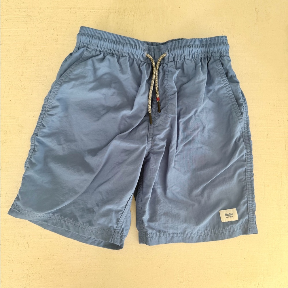 Katin Kids size 8 Blue Swim Trunks